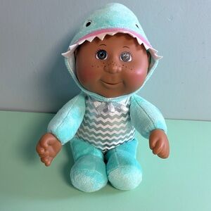 2021 Cabbage Patch Kids Exotic Friends Collection Cleo Shark Baby Doll Toy